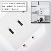 TOP-FLEX USB Outlet Power Strip with 3 AC Outlets and