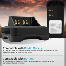 XTS3000 Charger NTN8831 NTN8831A Rapid Charger for Motorola XTS2500 XTS1500 MTS2000 HT1000 PR1500 NTN9858 NTN9858C NTN8923 NTN8294 NTN7143 NTN7144