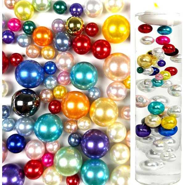 Does not apply Floating Pearls for Centerpieces Vases Filler, 20/14/10Mm