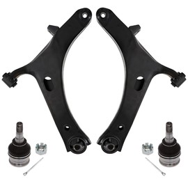AUQDD 10Pcs Front End Suspension Kit Fit For 2012-2016 Su-baru Impreza w/2.0L, 2 Lower Control Arm 2 Ball Joint 2 Sway Bar Link 4 Outer Inner Tie Rod End (# 524-789 524-790 K750049 EV801185 ES3712)