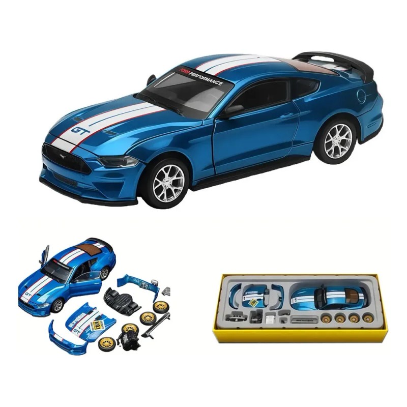 Carro De Juguete Colección Ford Mustang Gt Car Tuning 1:42