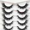 Pooplunch False Eyelashes Cat Eye Look Natural Fluffy Lashes Wispy
