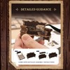 KIBLAH DIY Book Nook Kit 3D Puzzles for Adults Miniature