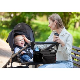 Nuby Deluxe Stroller Organizer with Removeable Pouch