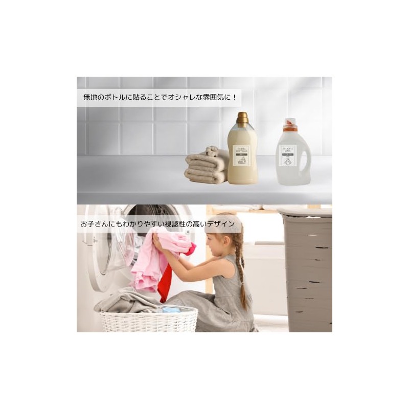 Sanitary Bottle Sticker, Refill, Seal, Shampoo, Treatment, Body Soap, Hand