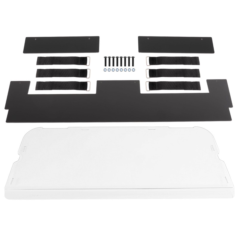 ECOTRIC Rear Windshield Compatible with 2014-2023 Polaris RZR XP 1000/