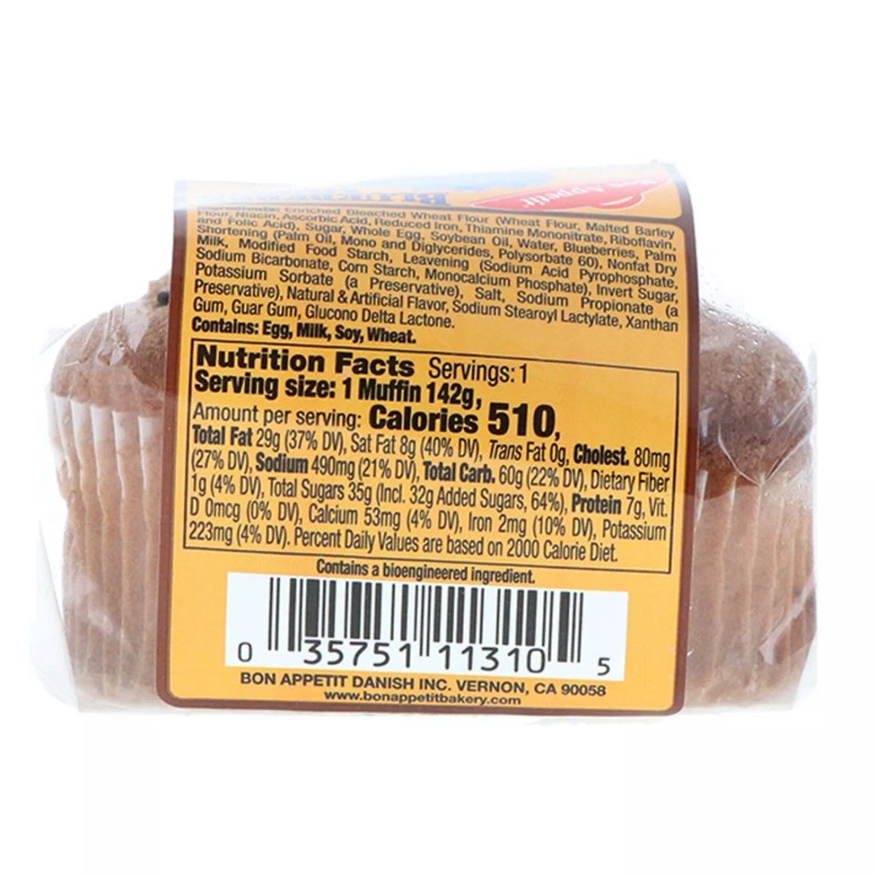 Bon Appetit Blueberry Muffin 5oz ( Pack of 1 )