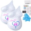 Your Design Plaster Casts 3D: Set of 2 Baby Belly