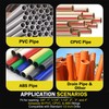 Premium 7Pcs PVC Pipe Reamer Kit For 1/2" Drills- Includes