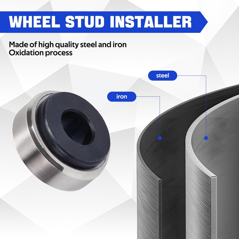 KARTONMOTOR Wheel Stud Installer 22800 Tire Stud Tool Stud Removal
