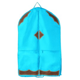 Tahoe Tack Durango Triple Layer Padded Western Garment Carry Bag with One Year Warranty (Turquoise)
