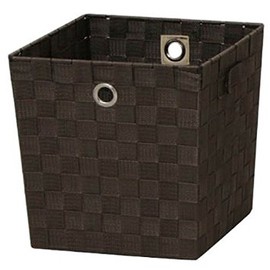 Iris Ohyama CBK-26D Basket Brown Width 10.2 x Depth 10.2 x Height 10.2 inches (26 x 26 x 26 cm)