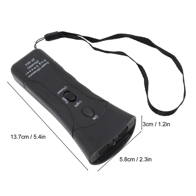 Handheld Ultrasound Anti Dog Bark Device 15-20KHZ Dual Horn Anti