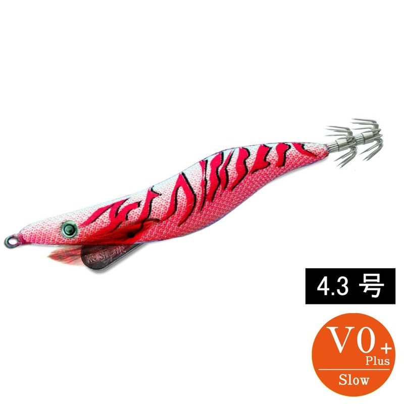 Egi Sharp α No. 4.3 V0+ (23g) Pink Full Glow