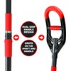 Roamwild Multi-Digger Garden Long Spade 49 – Reinforced Fibreglass Light