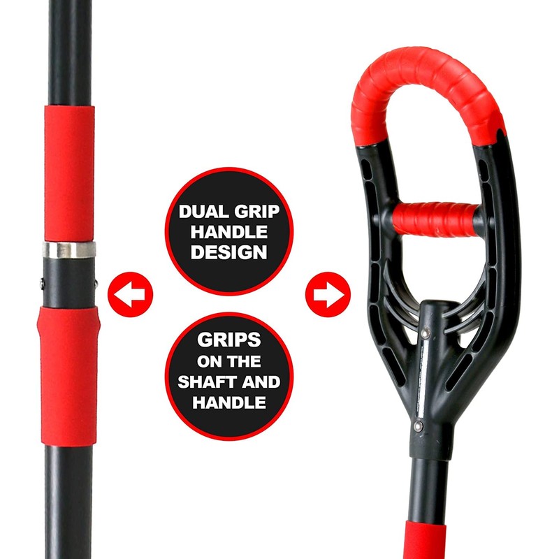 Roamwild Multi-Digger Garden Long Spade 49 – Reinforced Fibreglass Light