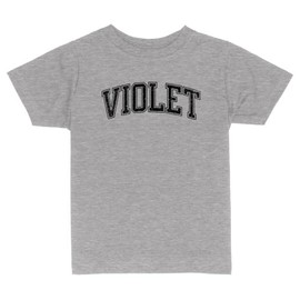 Arch Violet Toddler Kids T-Shirt 2T Heather Grey