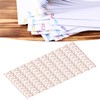 100pcs Shaped Paper Clips Electroplating Rose Gold Series Metal Portable