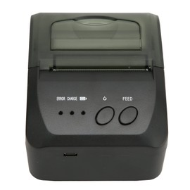 Thermal Receipt Printer, 58mm Mini Pos Printer with 90mm/s High Speed Printing, Support Android OS X Windows Systems, Portable Personal Label Printer for Restaurant Sales Retail