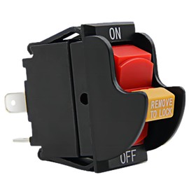 Wilsnsun SW7A On-Off Table Saw Toggle Switch Compatible with Delta 489105-00, Ryobi 46023, Delta 11-900 11-950 31-120 31-250, Craftsman OR90037