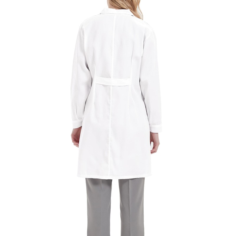 Dorimifa Women's Laboratory Coat, Cotton Chemistry, White Women's Laboratory Coat,