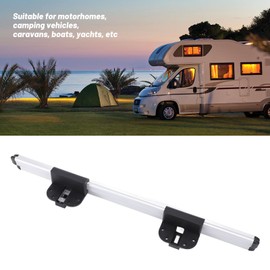 Xiuganpo 20in RV Table Mount, Aluminum Alloy Detachable Table Wall Mounted Support Rail, Table Side Support Replacement Fitting, Dinner Table Rail for Camping Vehicle Motorhome Trailer