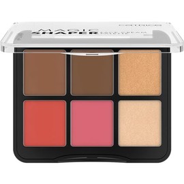Catrice Magic Shaper Face Cream Palette, Blush Palette, No. 010, Multicoloured, 6 Colours, Defining, Instant Result, Natural, Vegan, Perfume, Alcohol, Parabens, Pack of 1 (6 g)