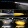 Par Luces Faros Auxiliares Led De Lupa Para Auto Moto