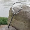 Fishing Landing Net Quick Folding Aluminium Alloy Rod Handheld Portable