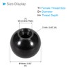 CoCud Duroplast Ball Knobs M5 Female Thread 16 mm Diameter