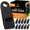10 Pack Heavy Duty Reusable Tarp Clips - Use with