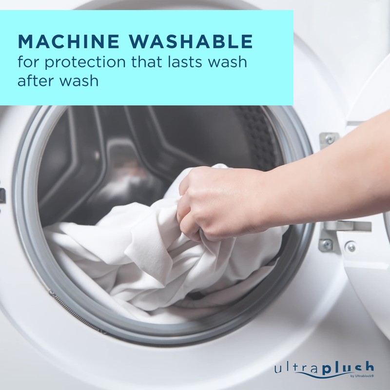 UltraPlush King Waterproof Mattress Protector - Bedwetting, Bed Cover