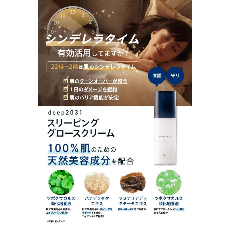 Dr. Ricera Deep 2031 Sleeping Glow Cream, 1.7 fl oz
