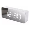 Gad Reloj Digital Escritorio Espejo Usb Numeros Grandes Temperat Color