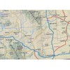 Wyoming Physical Map - 16.5 x 18.8 Inches - Paper