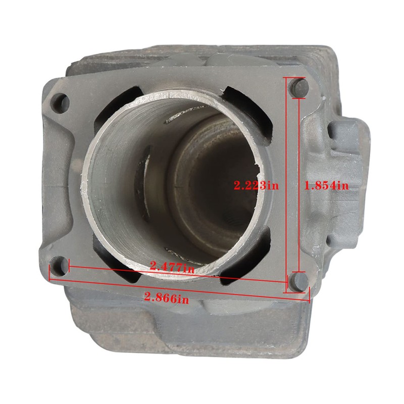 YSMN 47mm Cylinder Piston Ignition Coil Kit Replacement for MS362