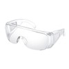 CCSOVO Protective Glasses, Clear, Anti-Fog Treatment, Dustproof, Safety Goggles, Made of Polycarbonate, Safety Protective Equipment, Infection Prevention, Work (These Goggles Prevent Fog)