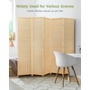 JOSTYLE Room Divider Folding Privacy Screen, 5 Panel Room Dividers