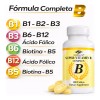 Complejo B 100 Capsulas Vitamina B1 B6 B12 Energia