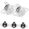 TEHAUX 2sets Replacement Thermostat Fuse for Dryers Home Appliance Thermostat