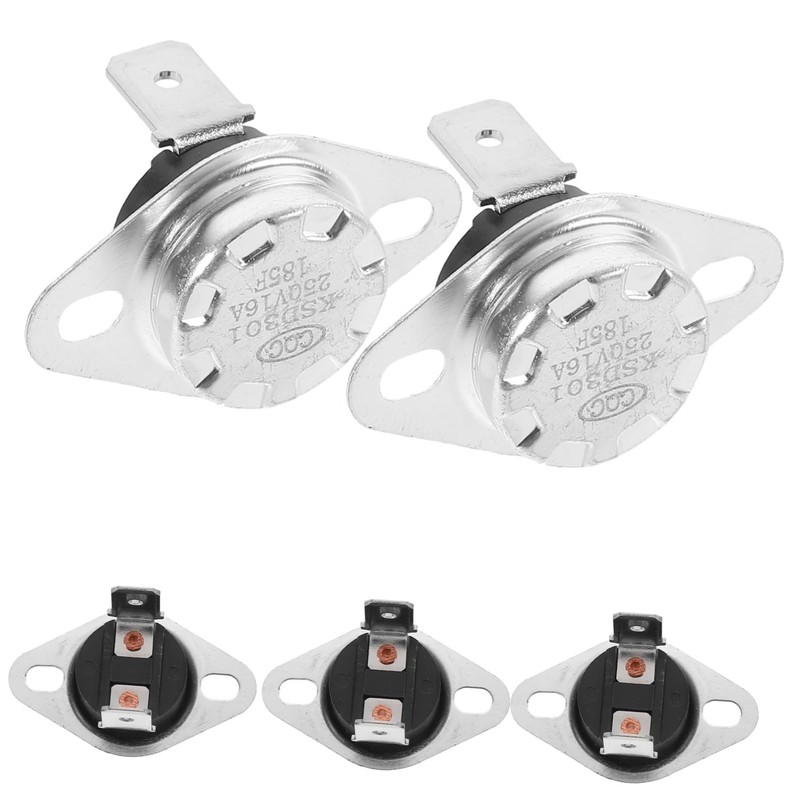 TEHAUX 2sets Replacement Thermostat Fuse for Dryers Home Appliance Thermostat