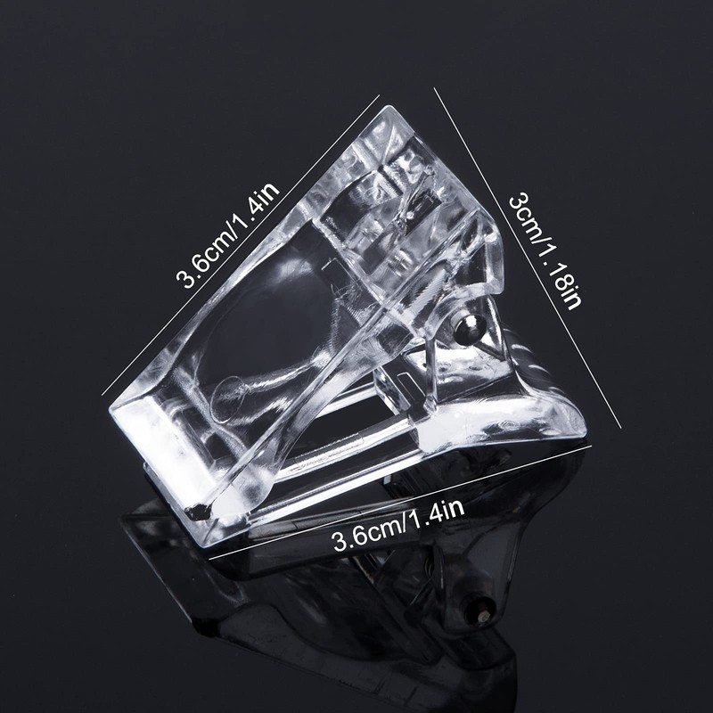 Nail Tips Clip Manicure Tool Clip Transparent Nail Clips Clear