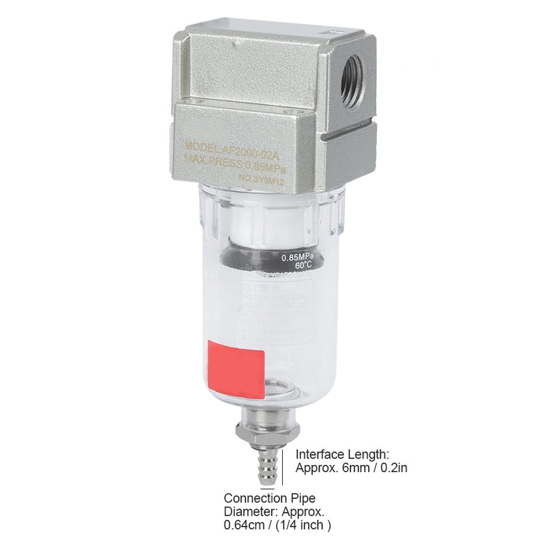 Air Filter Pneumatic Tool Industrial Supplies Compact Single Unit Aluminum