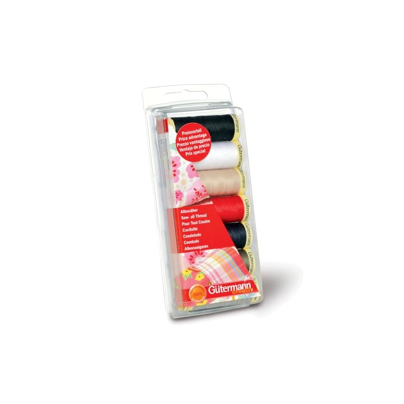 Gutermann Thread Set: Sew-All: 7 x 100m