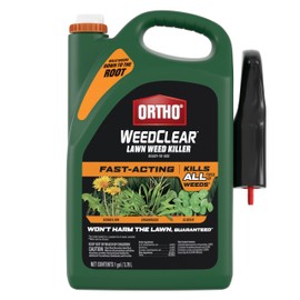 Ortho WeedClear Lawn Weed Killer Ready-To-Use with Trigger Sprayer, Kills Dandelion, Crabgrass, and Clover, 1 gal.
