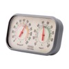 Springfield Color Track Humidity Meter and Indoor Thermometer, Analog Weather