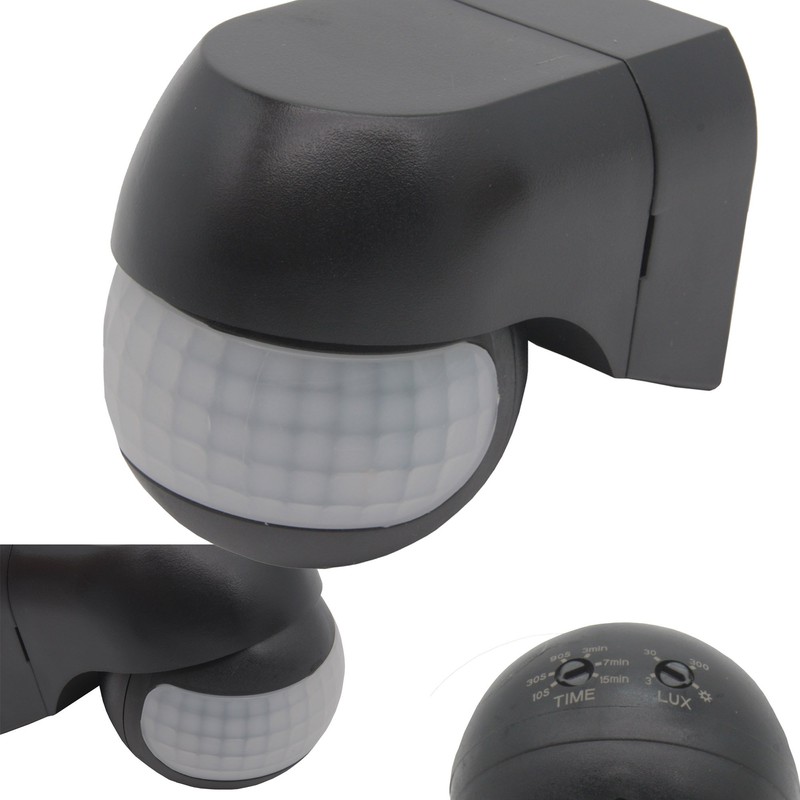 ChiliTec Motion Sensor Outdoor & Indoor Infrared Motion Sensor Surface-Mounted