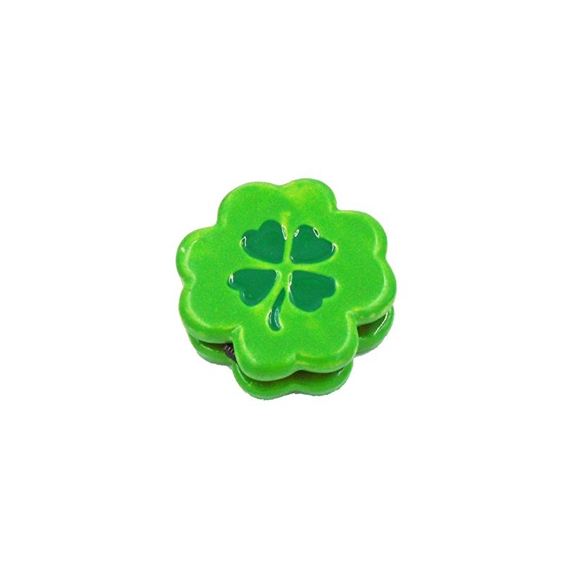Shamrock Porcelain Hinged Trinket Box