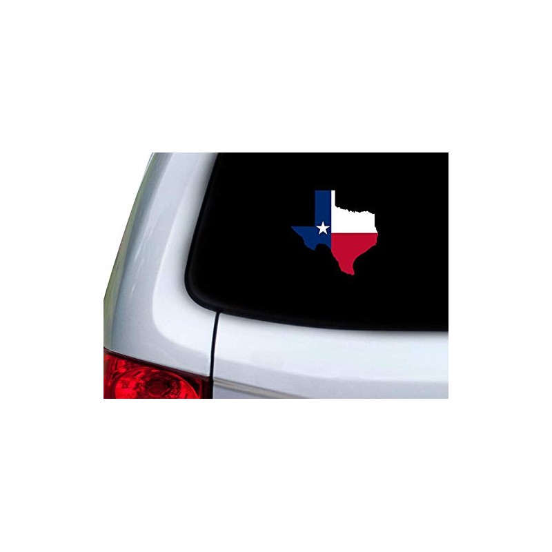Rogue River Tactical Texas Flag Sticker Car Decal Bumper Lone