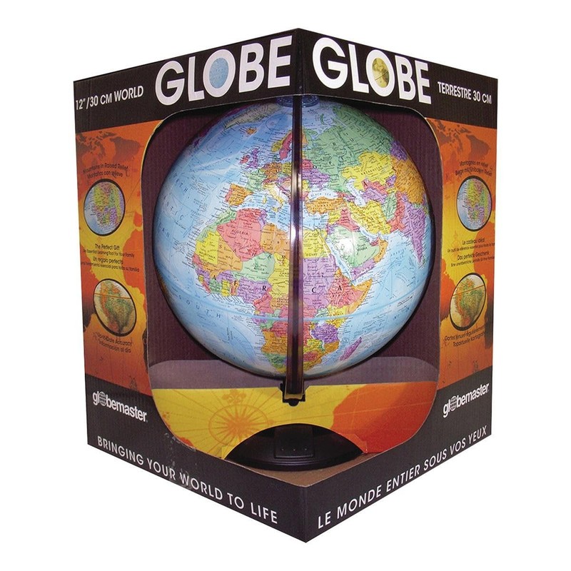 Replogle Globes Traveler Globe, 12-Inch, Blue